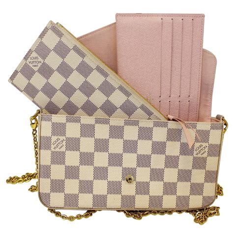 louis vuitton felicie damier|louis vuitton félicie pochette.